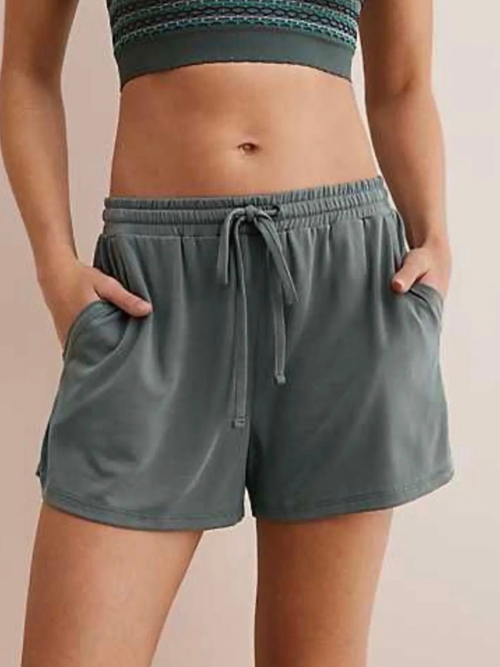 Aerie Super Soft Green Short size L